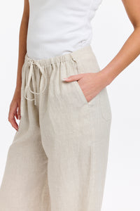 Perry Linen Pant Natural