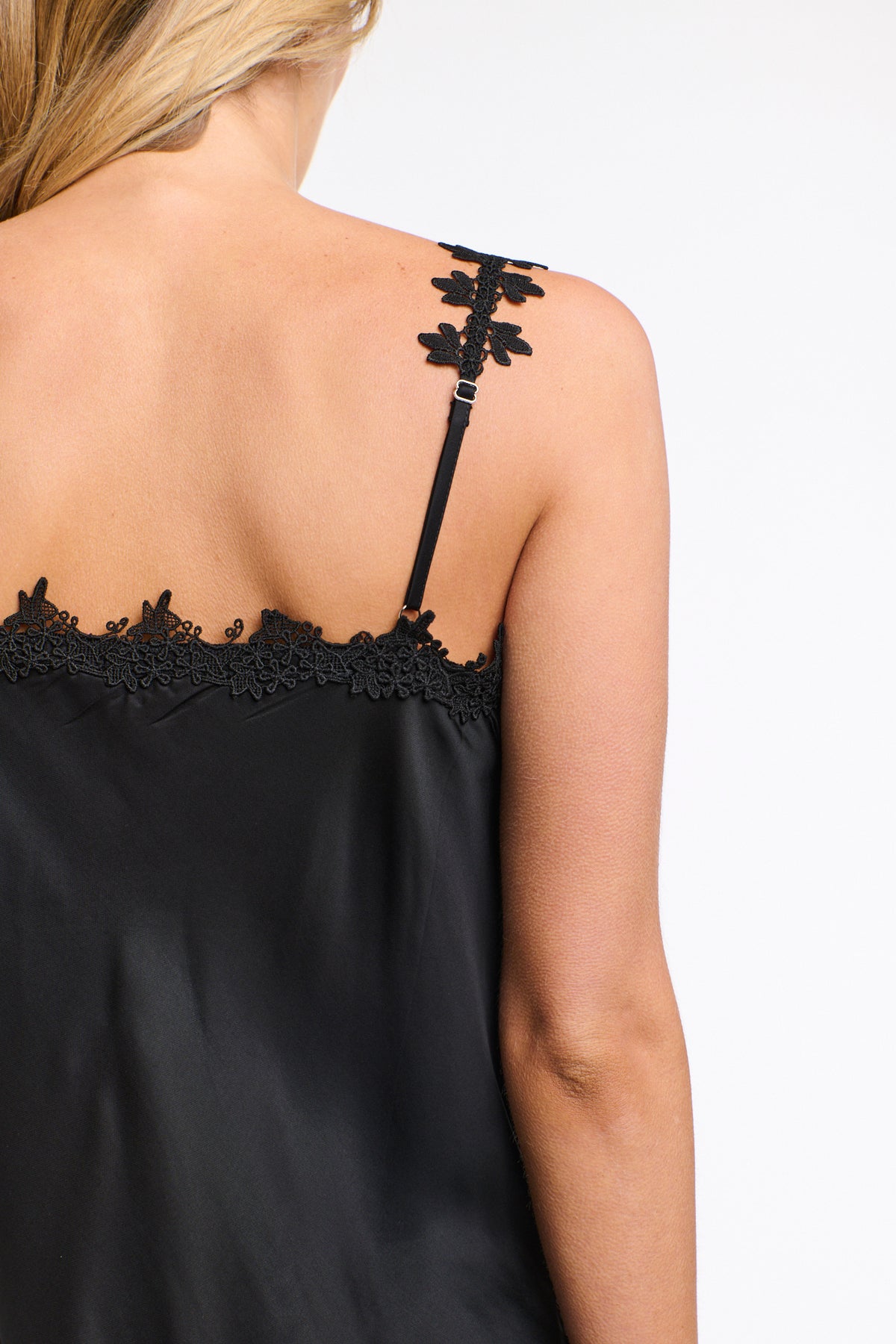 Annelise Lace Cami Black