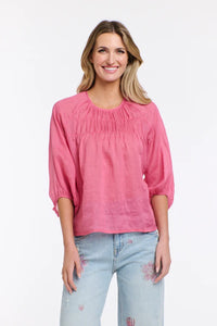 Eden Smock Top Lipstick