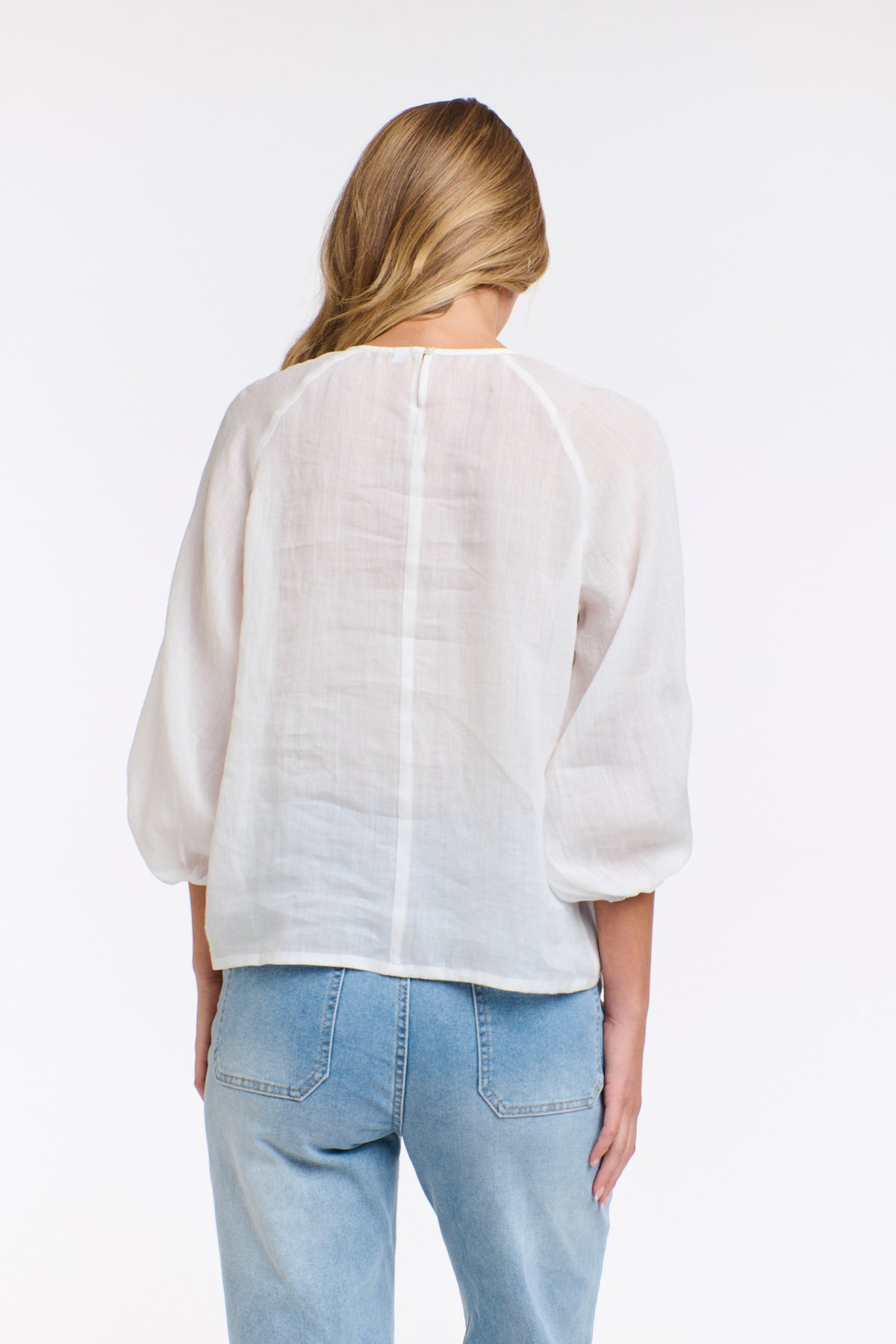 Eden Smock Top White