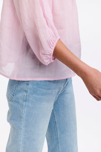Eden Smock Top Pink Pearl