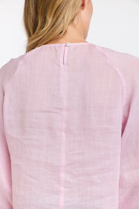 Eden Smock Top Pink Pearl