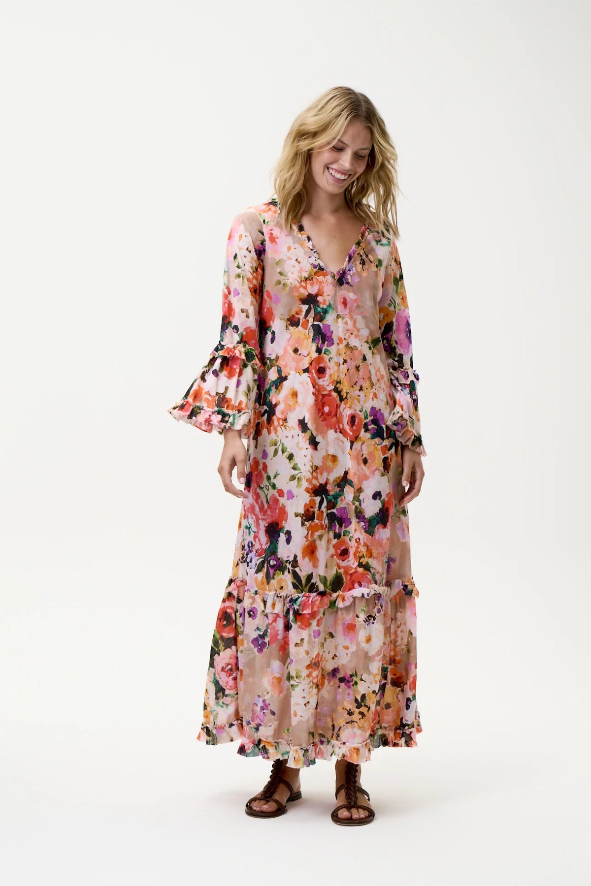 Indi Soller Long Dress Multi