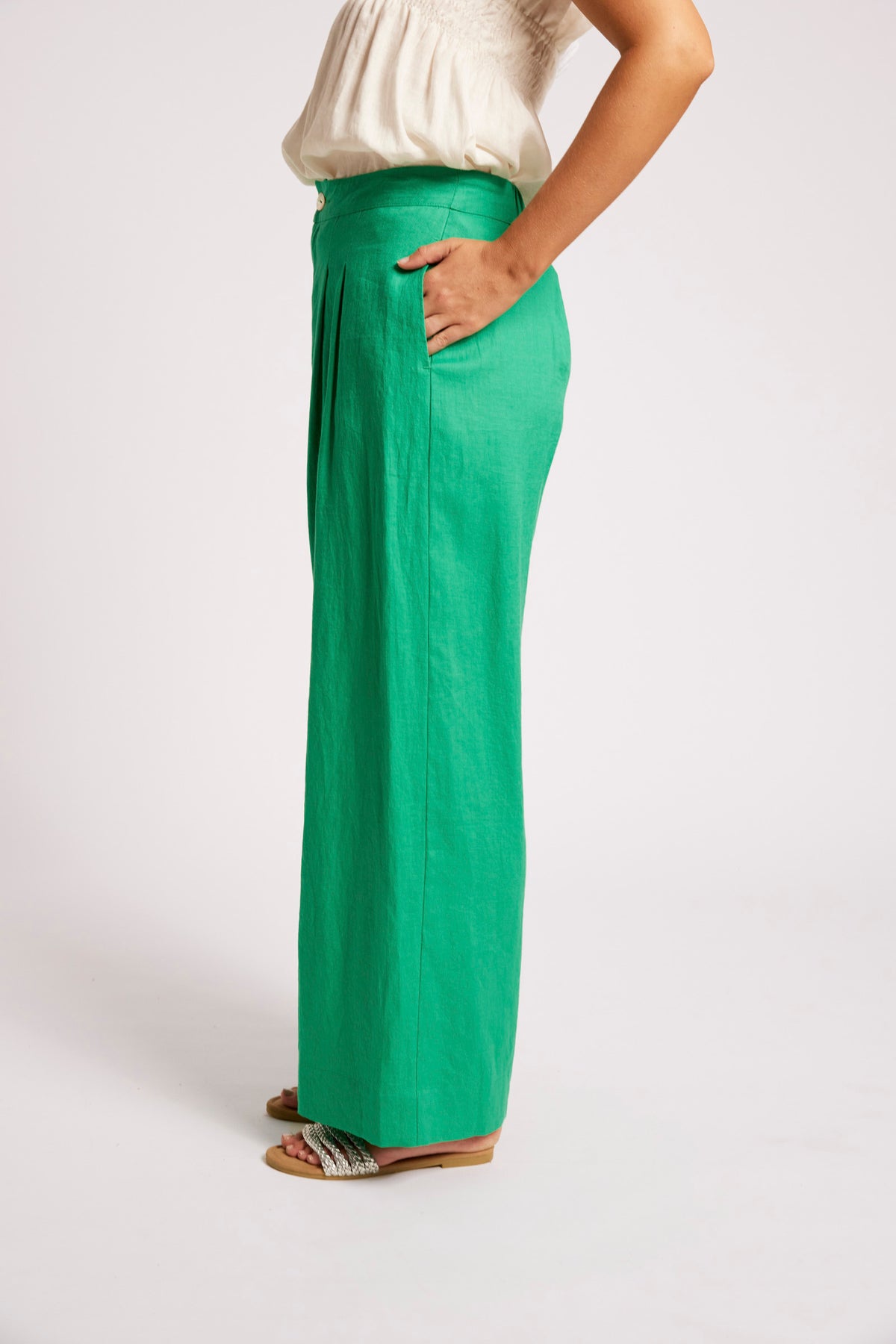 Cove Palazzo Pant Jade