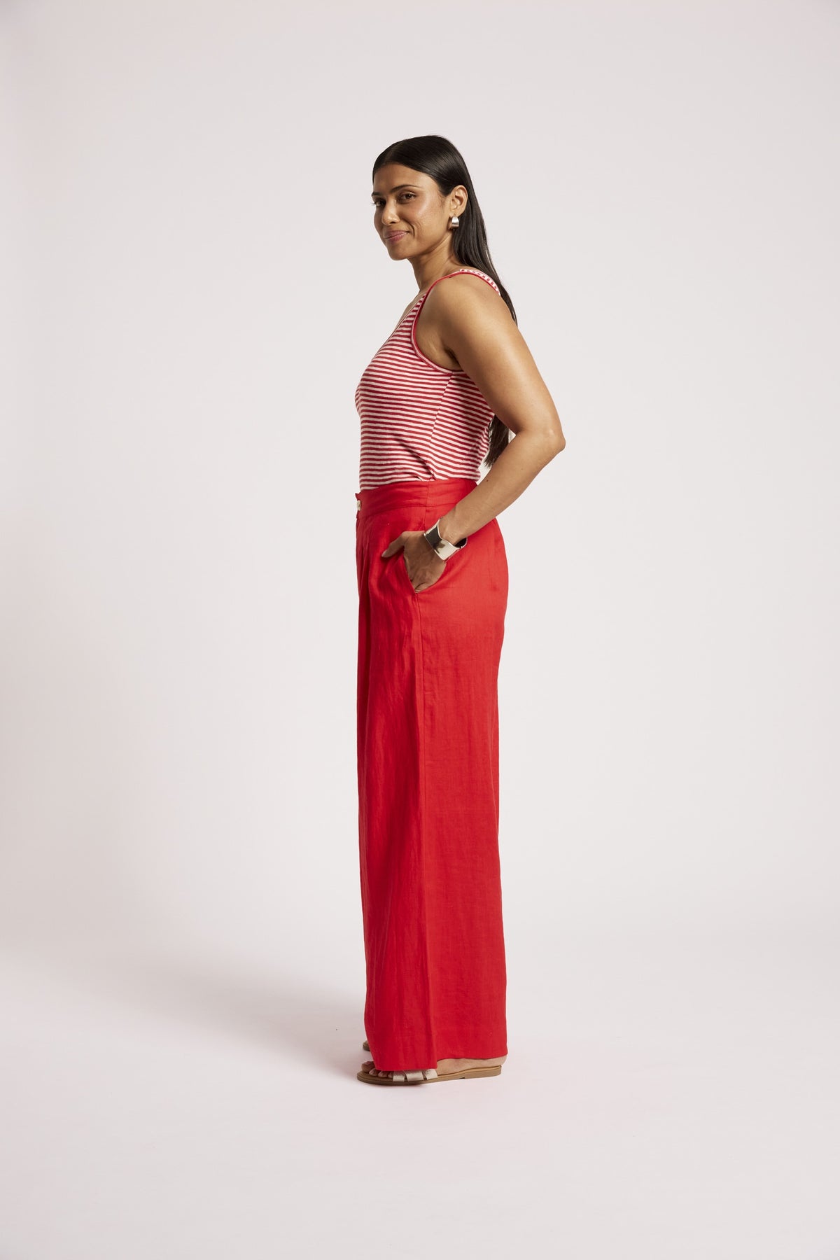 Cove Palazzo Pant Aperol