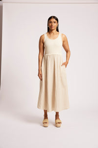 Maris Tank Maxi Dress Tusk