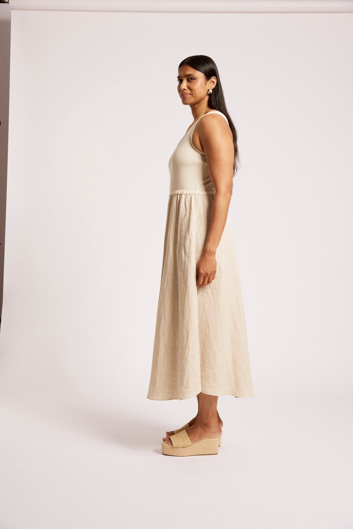Maris Tank Maxi Dress Tusk