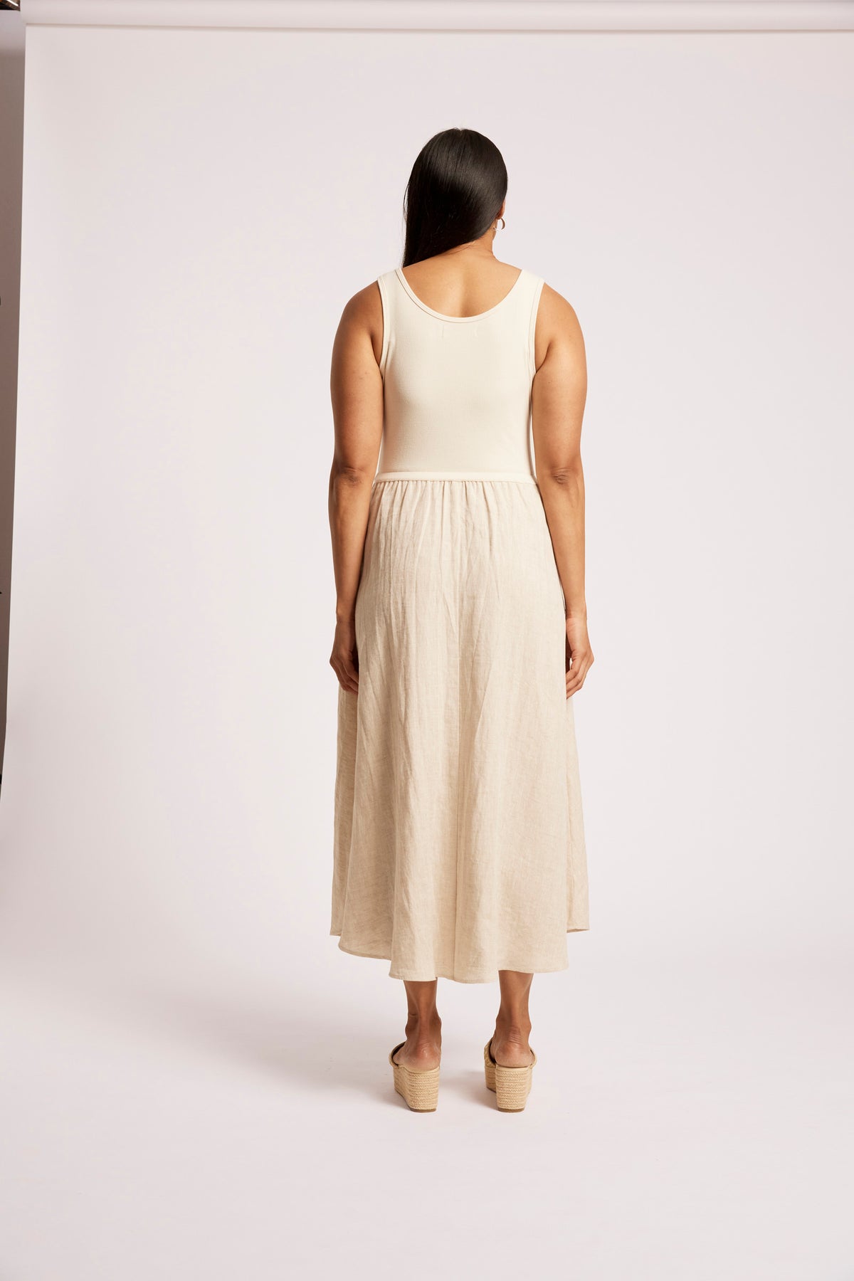 Maris Tank Maxi Dress Tusk