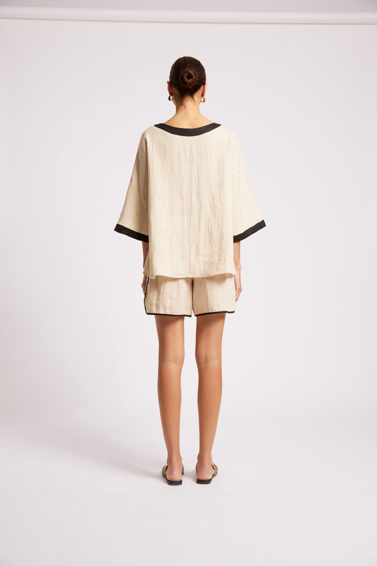 Maris Relaxed Splice Top Tusk  Black O/S