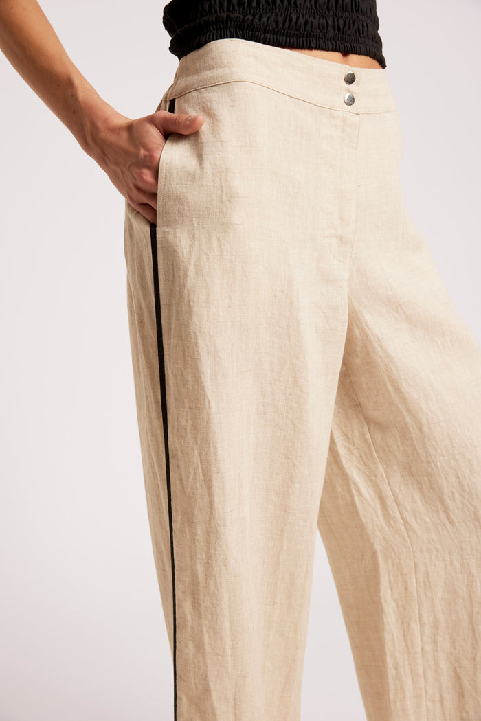 Maris Splice Pant Tusk Black