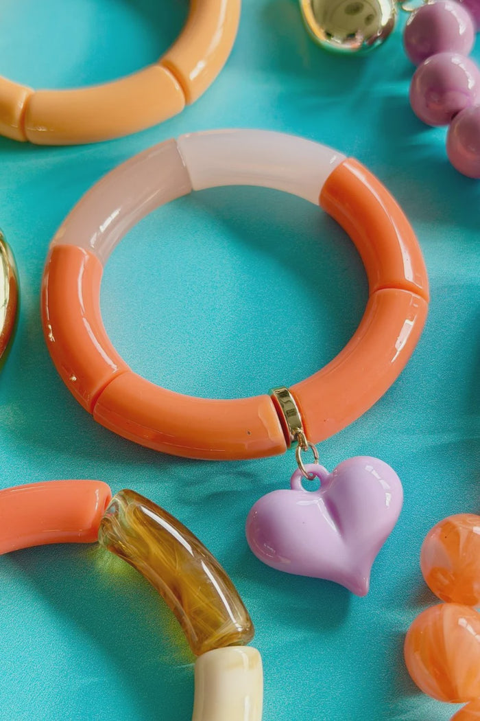 Tube Resin Bracelet