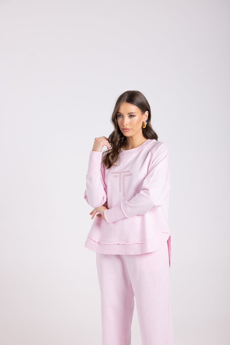 Scoop Sweat Pink