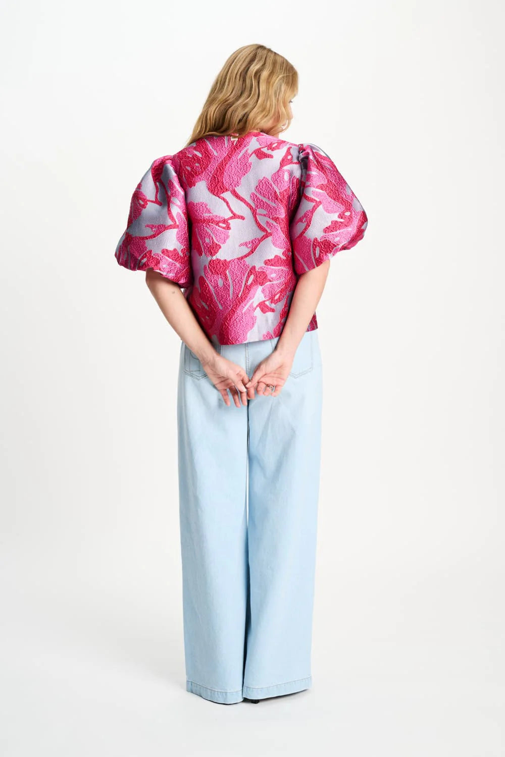 Urban Flora Blue Shirt