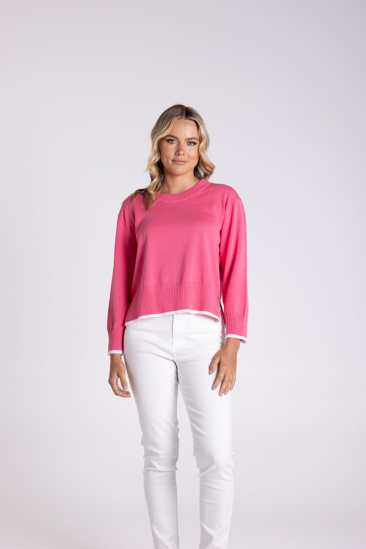 Boxy Knit Flamingo