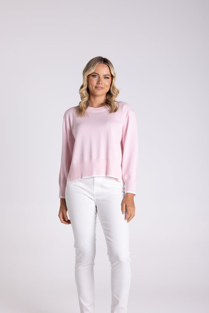 Boxy Knit Pink
