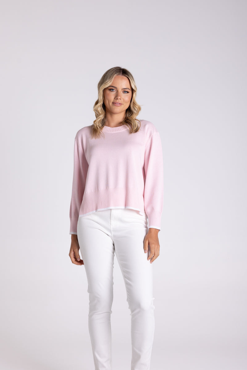 Boxy Knit Pink