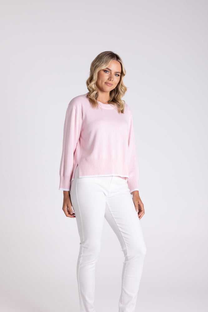 Boxy Knit Pink