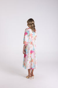 Anna Print Midi Dress