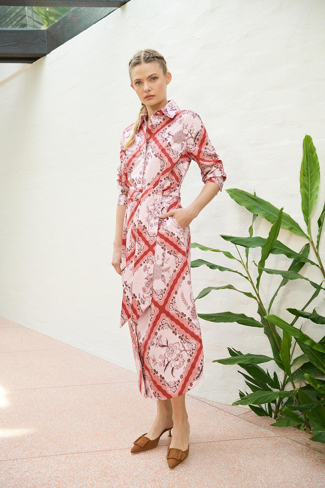 River Dahlia Ankle Dress
