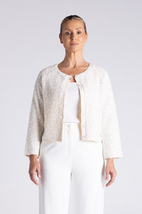 Sequin Cardi Milk