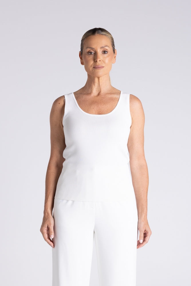 Knit Tank Milk