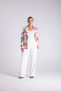 Carnival Print Blazer
