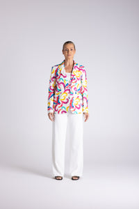 Carnival Print Blazer