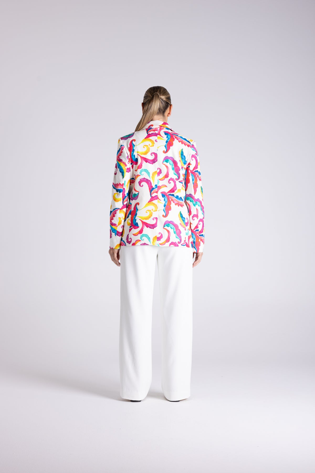 Carnival Print Blazer