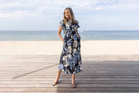 Peonie Print Dress Peony Print