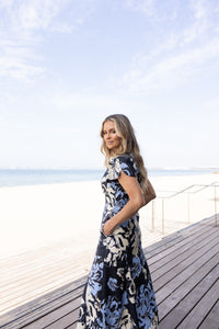 Peonie Print Dress Peony Print