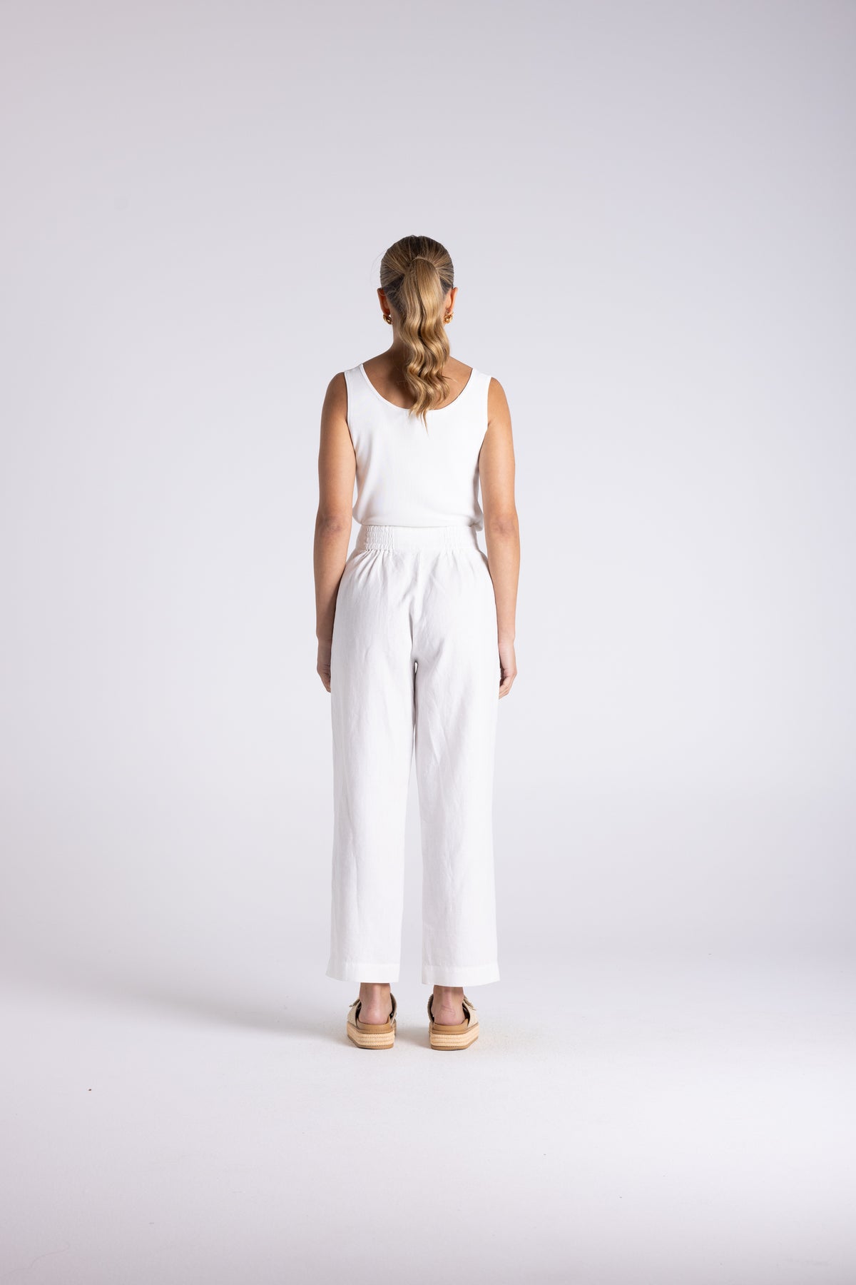 Luna 7/8 Pant White