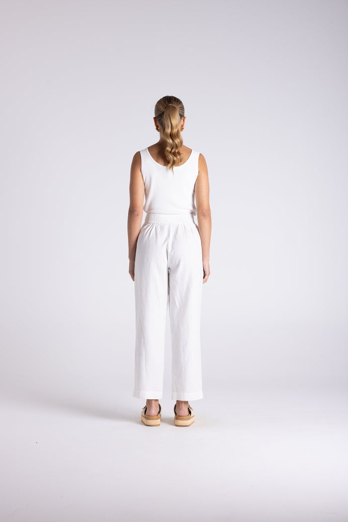 Luna 7/8 Pant White