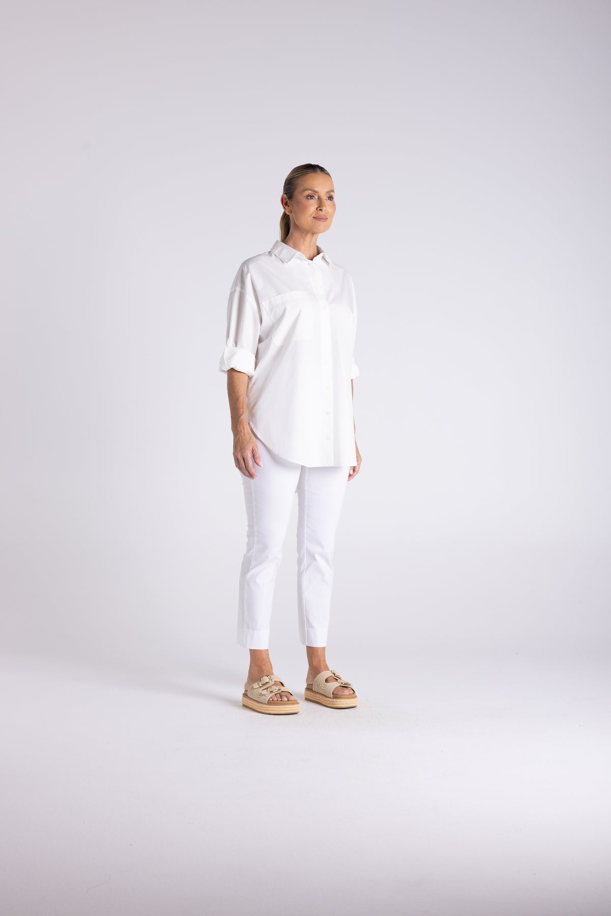 Angie Shirt White