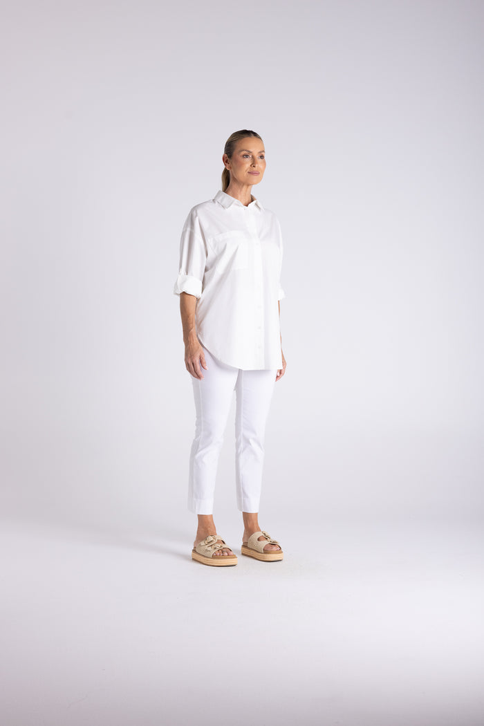 Angie Shirt White