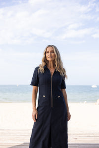 Middleton Midi Dress Navy