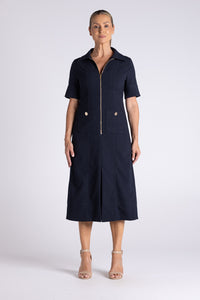 Middleton Midi Dress Navy