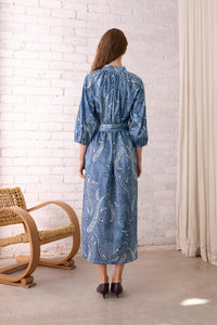 Indi Fleetwood Midi Dress Denim