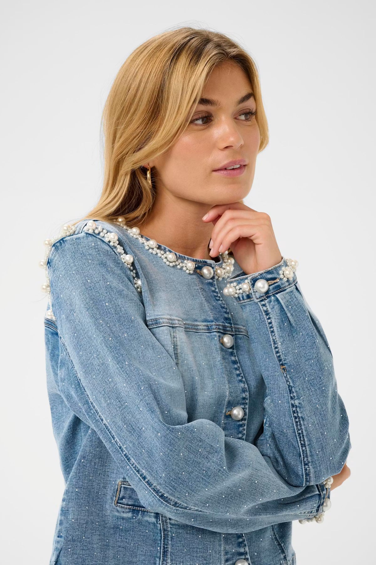 Sio Denim Jacket Blue