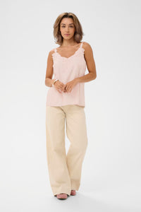 Anna Top Peach Blush