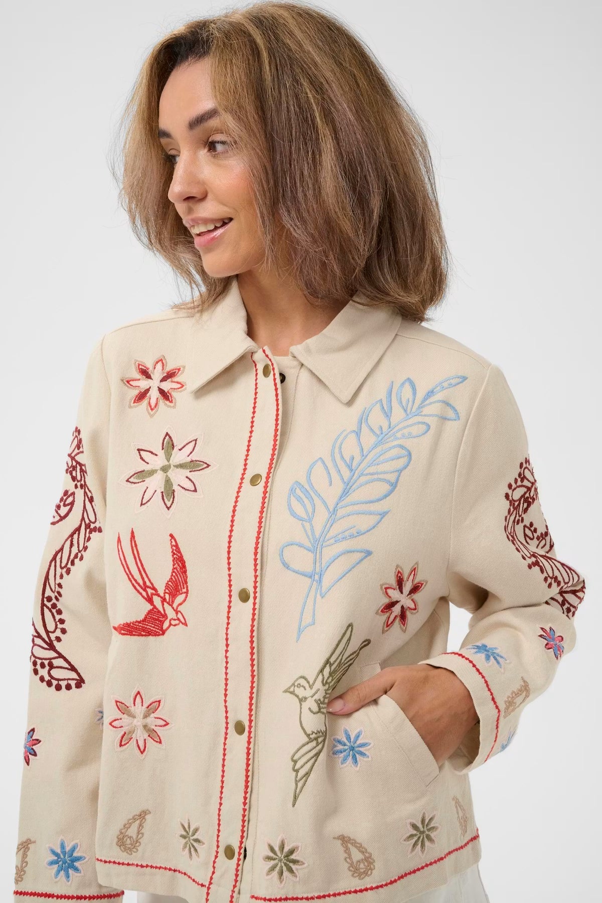 Rosetta Jacket Perfectly Pale
