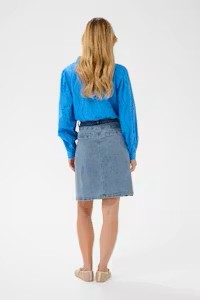 Grazie Denim Skirt Blue