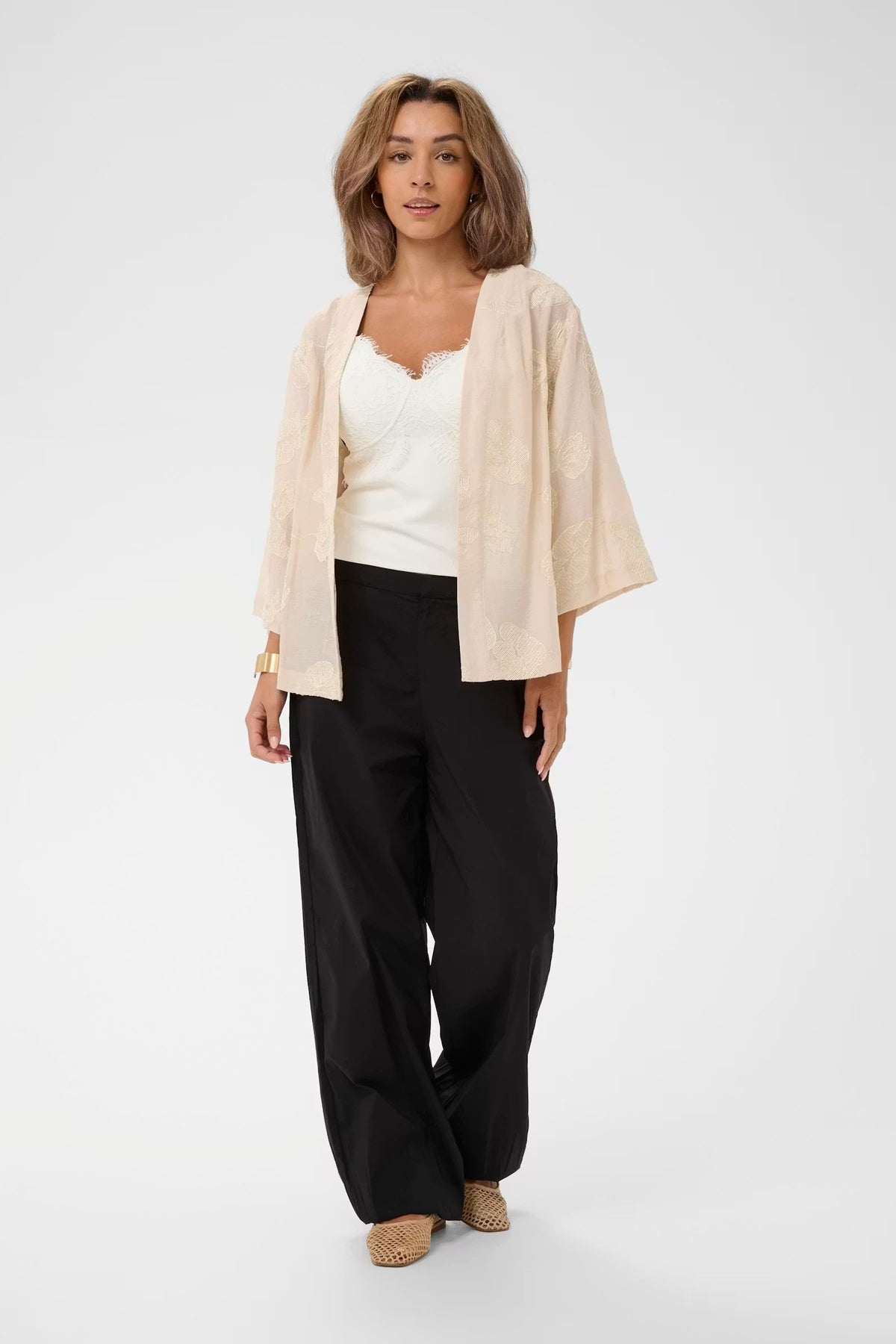 Emilia Kimono Pale Melange