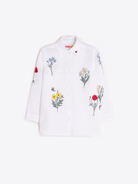 Sara Linen White Shirt