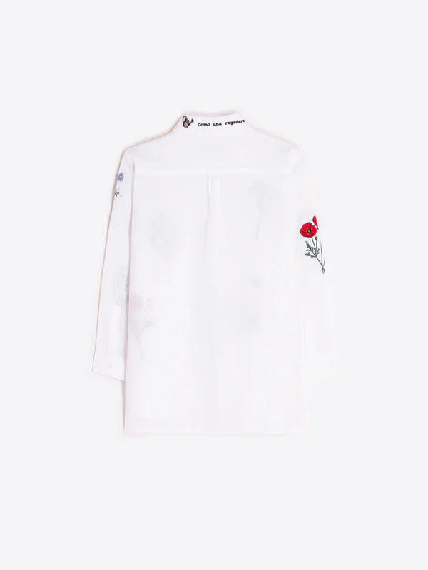 Sara Linen White Shirt
