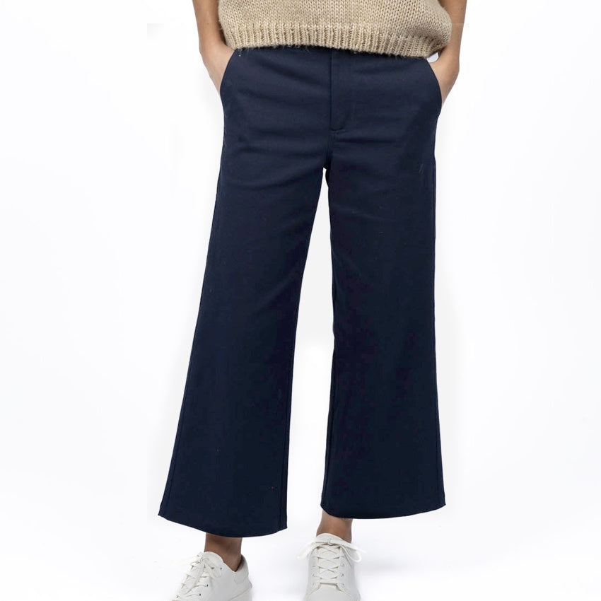 Margot Drill Pant Navy
