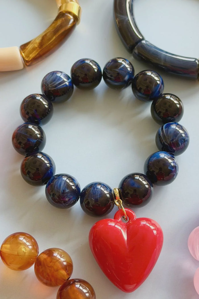 Bubble Heart Bracelet