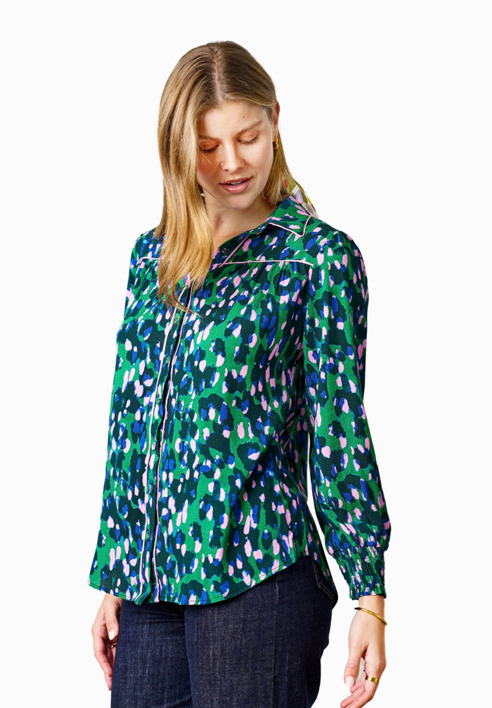 Boho Turquoise Shirt