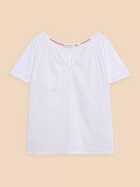 Luella Notch Top White
