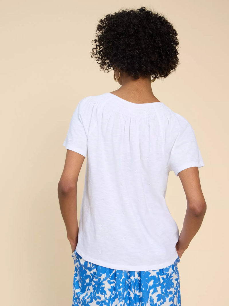 Luella Notch Top White