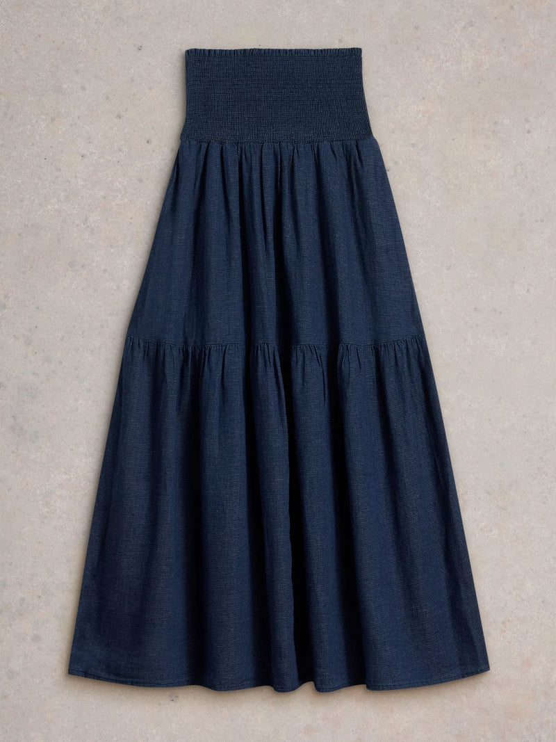 Phoebe Maxi Skirt Navy